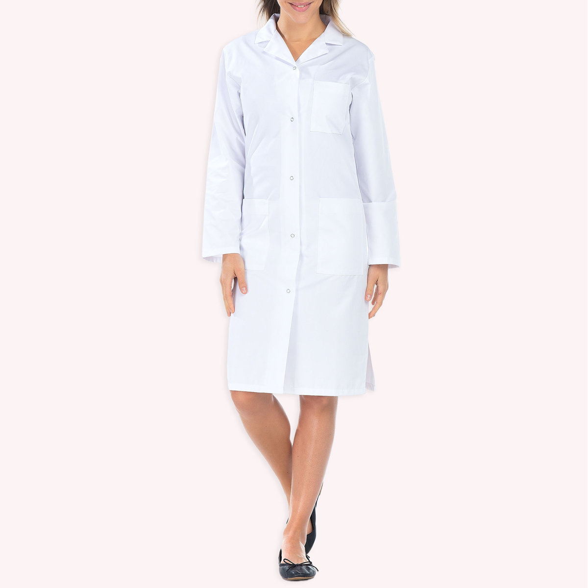 Blouse médicale femme, manches longues.